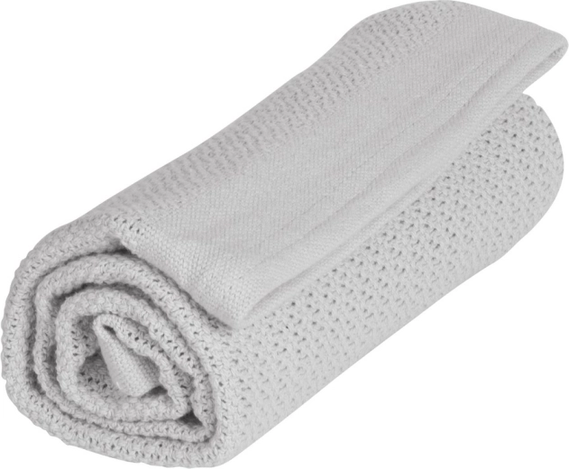 Vinter & Bloom κουβέρτα Soft Grid Organic dove grey