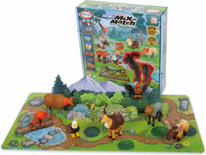 MalBlo Magnetic Mini – ζώα του δάσους