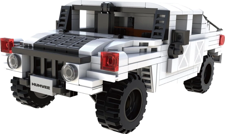 CaDA Humvee 1:24 λευκό σετ κατασκευής