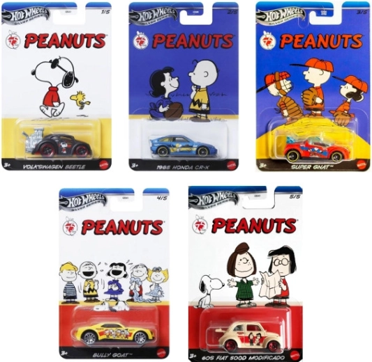 Μεταλλικό αυτοκινητάκι HOT WHEELS Silver Series 75 Years PEANUTS