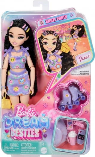 Barbie Dream Besties Renee με πατίνια