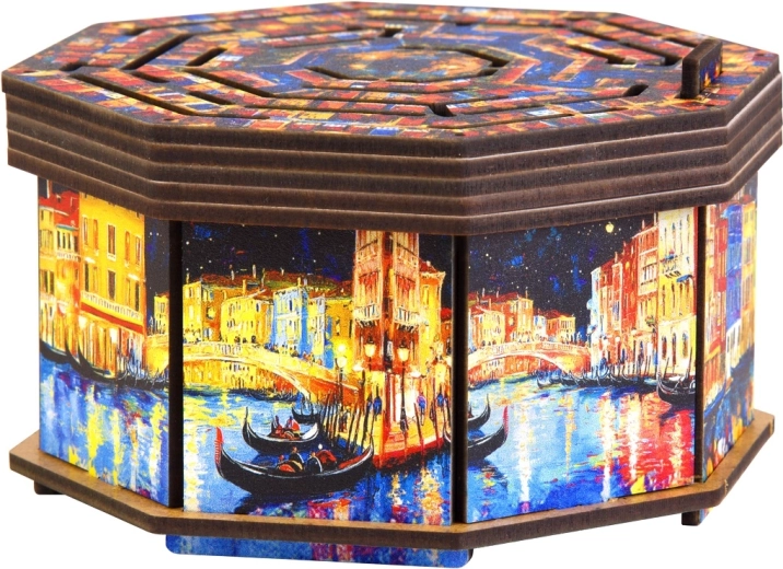 Ξύλινος γρίφος EscapeWelt Art Secret Maze Box