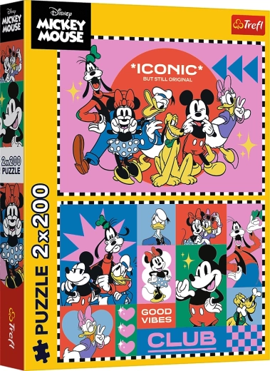 Παζλ 2×200 κομμάτια Disney – χρόνος με φίλους