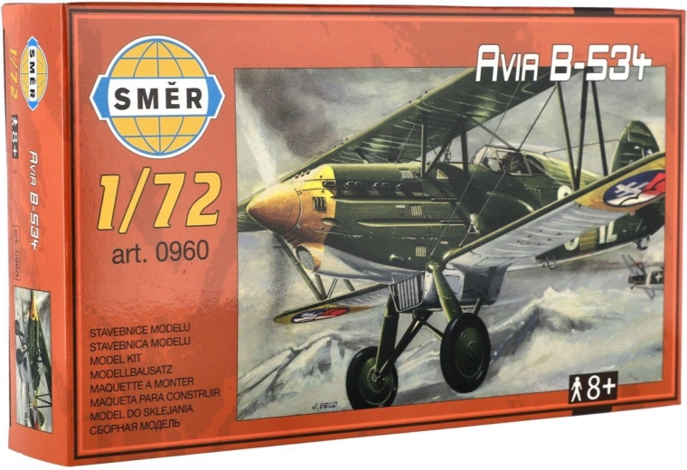 Πλαστικό μοντέλο αεροπλάνου Avia B-534