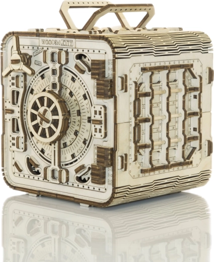 3D παζλ χρηματοκιβώτιο Wooden City