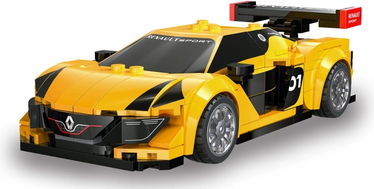 Σετ κατασκευής CaDA Renault Sport RS.01 1:24 κίτρινο