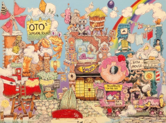Παζλ Ravensburger «Ulička zázraků» 500 κομμάτια