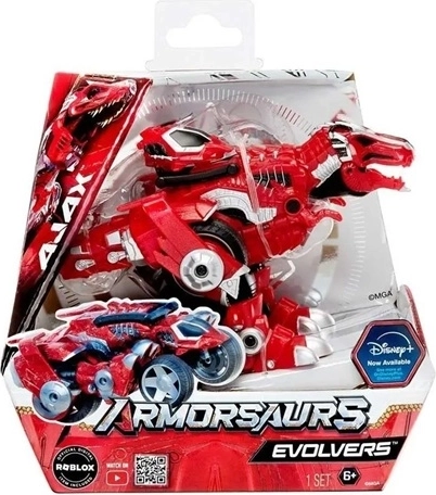 Armorsaurs Evolver Ajax μεταμορφώσιμη φιγούρα T-Rex