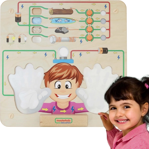 Εκπαιδευτικός πίνακας Masterkidz – πείραμα αγωγιμότητας