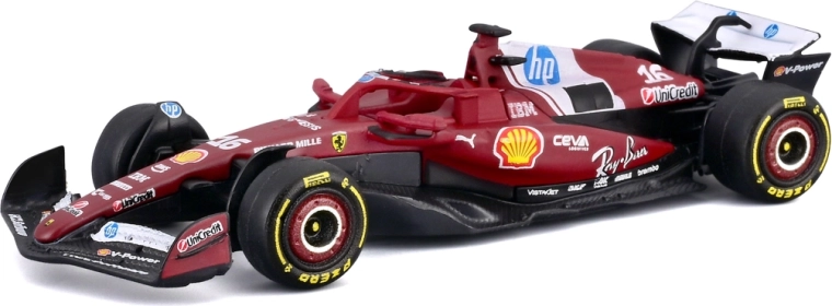 Bburago Ferrari SF-25 (2025) Charles Leclerc #16 – μοντέλο Formula 1 1:64 σε blister