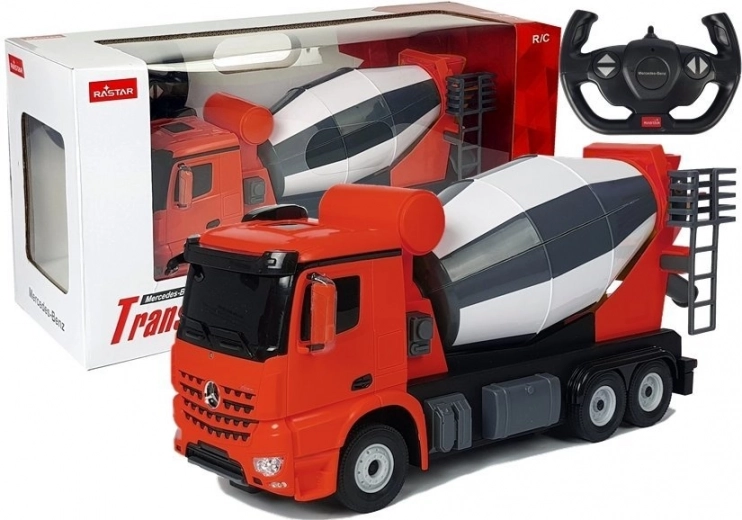 Αυτοκίνητο τηλεκατευθυνόμενο Mercedes-Benz Arocs Rastar 1:14 κόκκινο