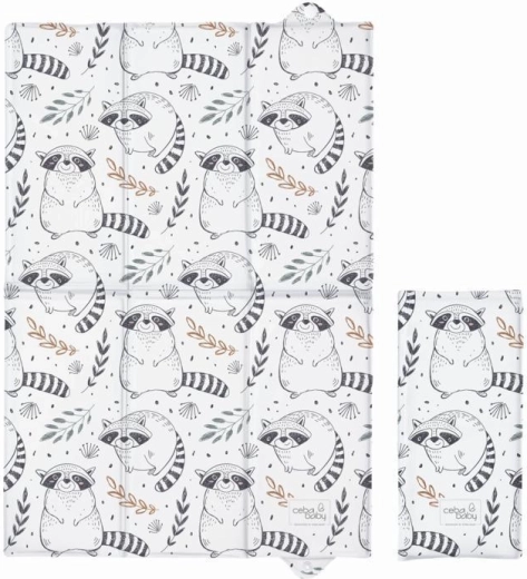 Ceba Baby ταξιδιωτικό στρώμα αλλαγής πάνας Raccoon 40 × 60 cm