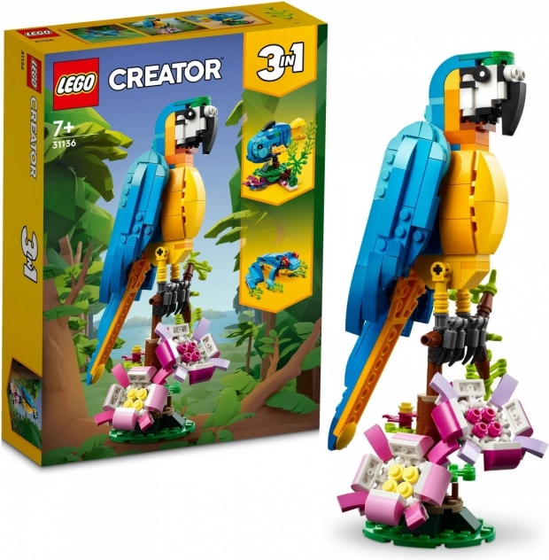 LEGO® Creator 3 σε 1 31136 Εξωτικός παπαγάλος