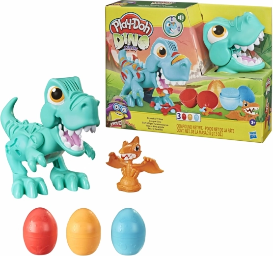 Play-Doh Crunchin’ T-Rex διαδραστικό σετ πλαστελίνης
