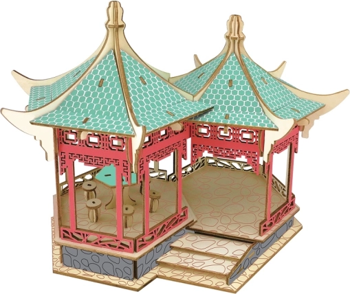 Ξύλινο 3D παζλ Yueyang Tower