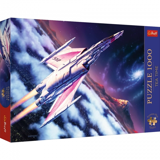Παζλ Trefl Premium Plus Tea Time: πτήση στο διάστημα 1000 κομμάτια