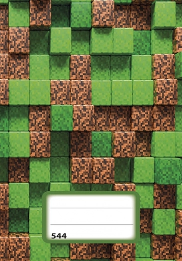 Τετράδιο A5 με γραμμές Pixel Cubes