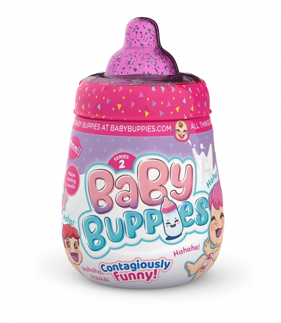 Baby buppies γελαστό μωρό – συλλεκτική κούκλα με ήχους