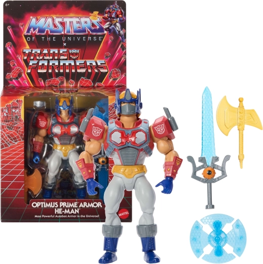 Masters of the Universe Origins x Transformers φιγούρα Optimus Prime 14 cm