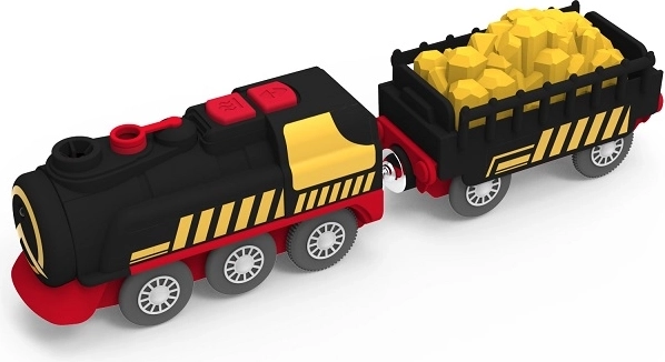 2Kids Toys ατμοκίνητο τρένο με μπαταρίες με λειτουργία ατμού