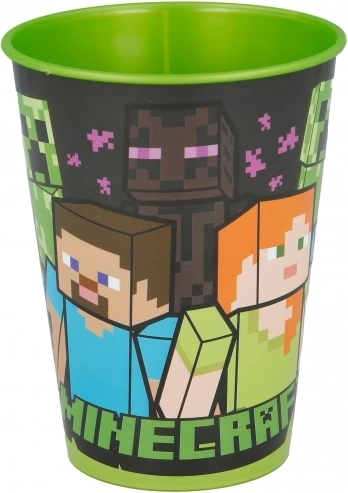 Minecraft πλαστικό ποτηράκι 260 ml - 1 τεμάχιο