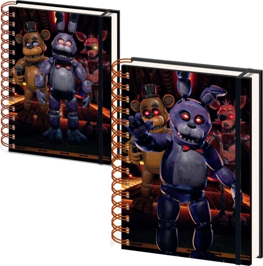 Five Nights At Freddy’s 3D σπιράλ μπλοκ A5 Jump