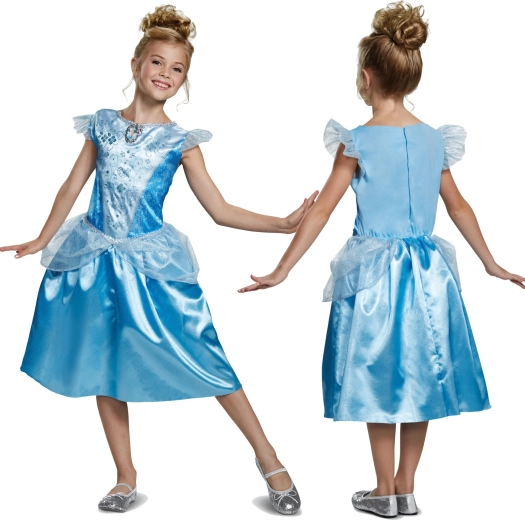 Παιδική στολή Σταχτοπούτα Disney για ύψος 124–135 cm