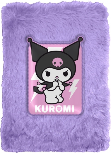 βελούδινο σημειωματάριο Kuromi