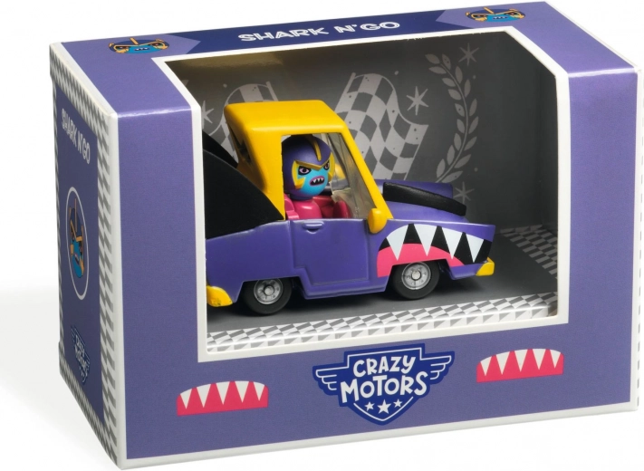 DJECO Crazy Motors αυτοκινητάκι Shark N’Go