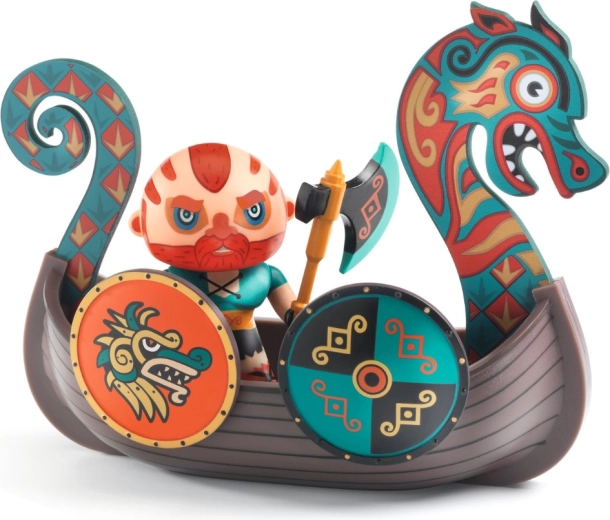 Djeco Arty Toys φιγούρα Drak – Βίκινγκ σε πλοίο