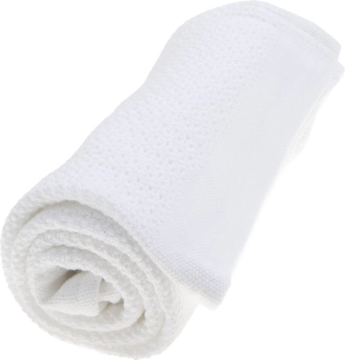 Κουβέρτα Vinter & Bloom Soft Grid Organic bright white
