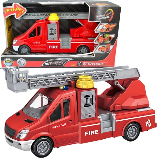 Πυροσβεστικό βαν με σκάλα και αντλία 1:14 CITY SERVICE CAR
