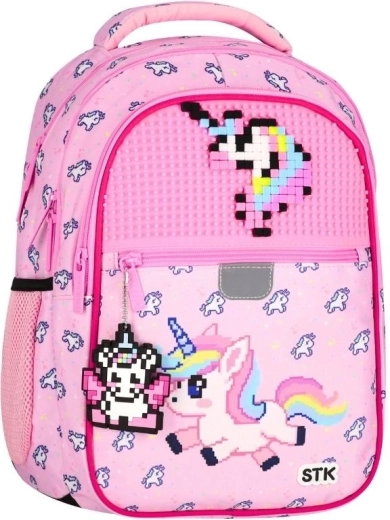 Σχολικό σακίδιο πλάτης Pixel Unicorn 24 l
