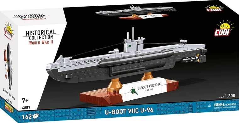 Κατασκευαστικό σετ υποβρυχίου U-BOOT VIIC U-96 1:300 (162 κομμάτια)