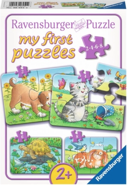 Τα πρώτα μου παζλ κατοικίδια 4σε1 RAVENSBURGER