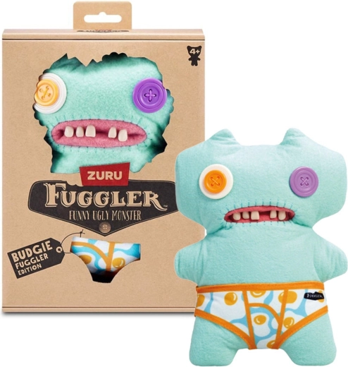 Λούτρινο Fuggler Budgie Gaptooth Mc Goo με παντελονάκι, 22 cm