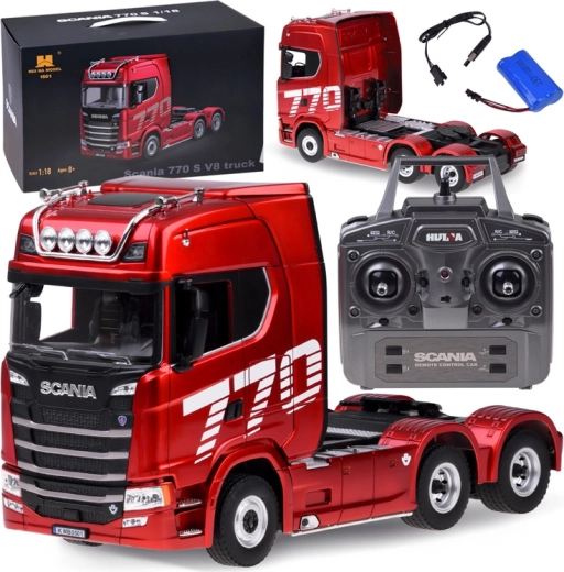Scania 770 S V8 αδειοδοτημένο RC φορτηγό με τηλεχειρισμό 1:18