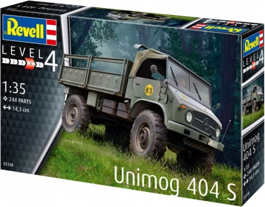 Πλαστικό μοντέλο Unimog 404 S 1/35