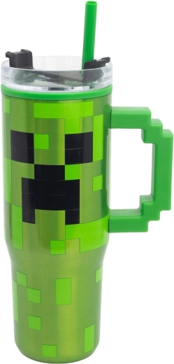 Θερμοκούπα με καλαμάκι Minecraft 770 ml