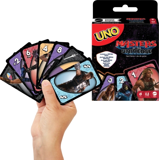 Mattel Uno Masters of the Universe – άρχοντες του σύμπαντος