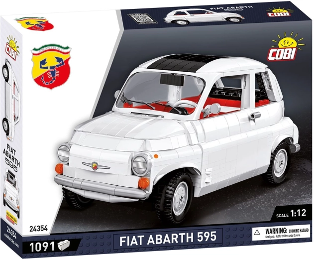 Cobi Fiat Abarth 595 σετ κατασκευής 1:12 (1091 τεμάχια)