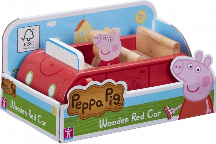 Ξύλινο αυτοκίνητο Peppa Pig