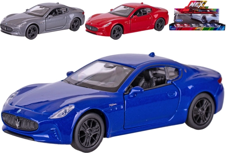 Welly Maserati GranTurismo Folgore μεταλλικό μοντέλο 1:34 με μηχανισμό οπισθοκίνησης