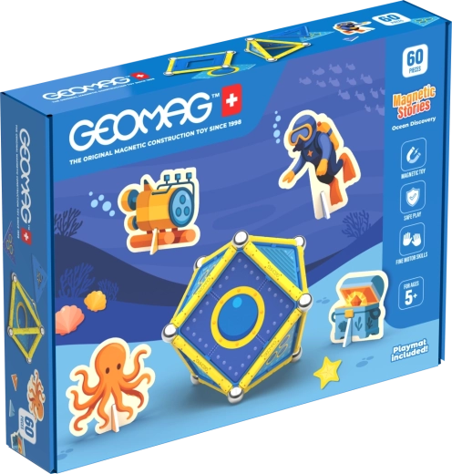 Geomag Magnetic Stories ωκεάνια περιπέτεια 60 τεμαχίων