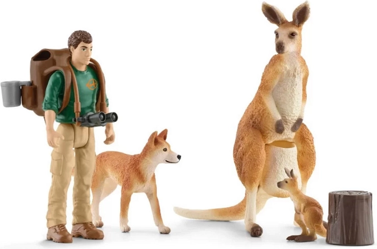 Schleich σετ καγκουρό – περιπέτεια στην αυστραλιανή θάμνο-ενδοχώρα