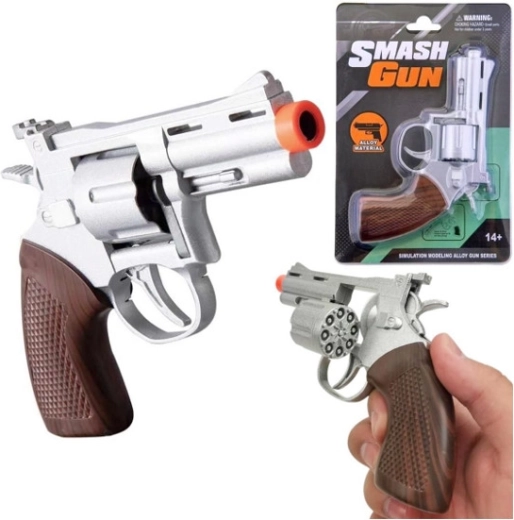 Μεταλλικό ρεβόλβερ με καψούλια Smash Gun