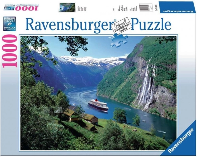 Παζλ Ravensburger Νορβηγικό φιόρδ 1000 κομμάτια