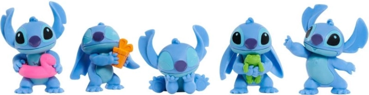 Disney σετ φιγούρων Stitch – συλλογή 5 μίνι φιγούρων