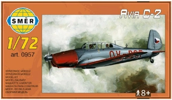 Μοντέλο Avia C-2 1:72 15,2x1,18 cm σε κουτί 25x14,5x4,5 cm
