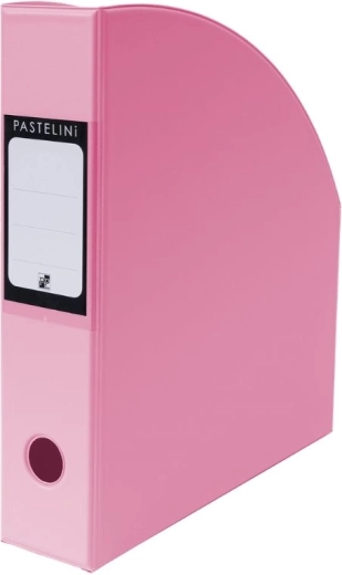 Θήκη περιοδικών Pastelini ροζ A4